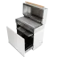 Plynový IR gril Flammkraft - BLOCK D (GEN.5), Ivory White