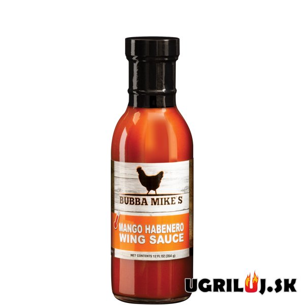 Omáčka na grilovanie Bubba Mike's - Mango Habanero Buffalo Wing Sauce, 355ml