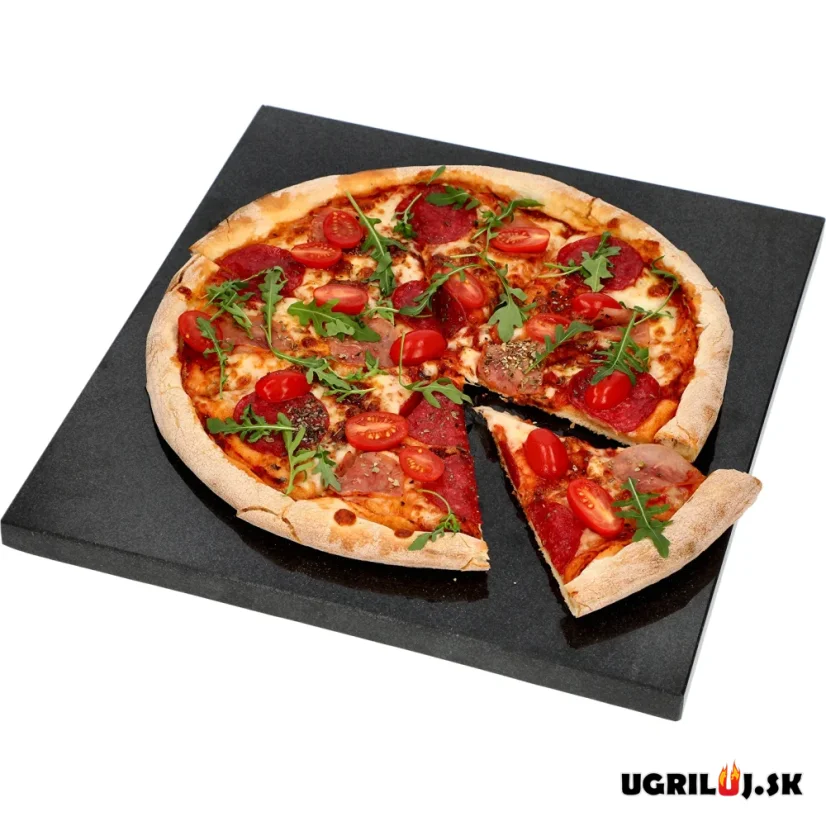 Pizza kameň Browin - žula, 37x35cm