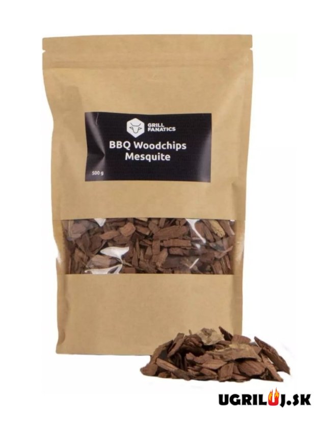 Štiepka do grilu - Lupienky na údenie, Mesquite, 500g