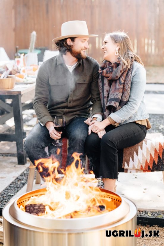 Ohnisko SOLO STOVE - YUKON 2.0 - Nerez, Čierna