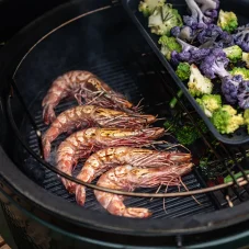 Platňa liatinová - polkruhová plancha pre gril Big Green Egg - Large (L)