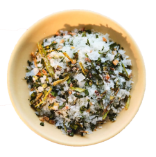Maldonská soľ, biela, (vločky), cesnak, 100g