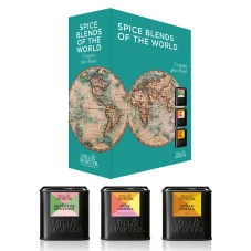 Grilovací bio koření Mill & Mortar, Spice Blends of The World - DÁRKOVÝ BOX