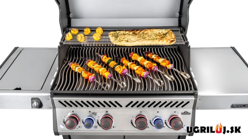 Plynový gril Napoleon - Rogue 525 PRO-S, Nerez (+Rotiseria)