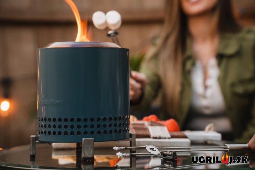 Ohniště SOLO STOVE - MESA XL - Nerez, modrá