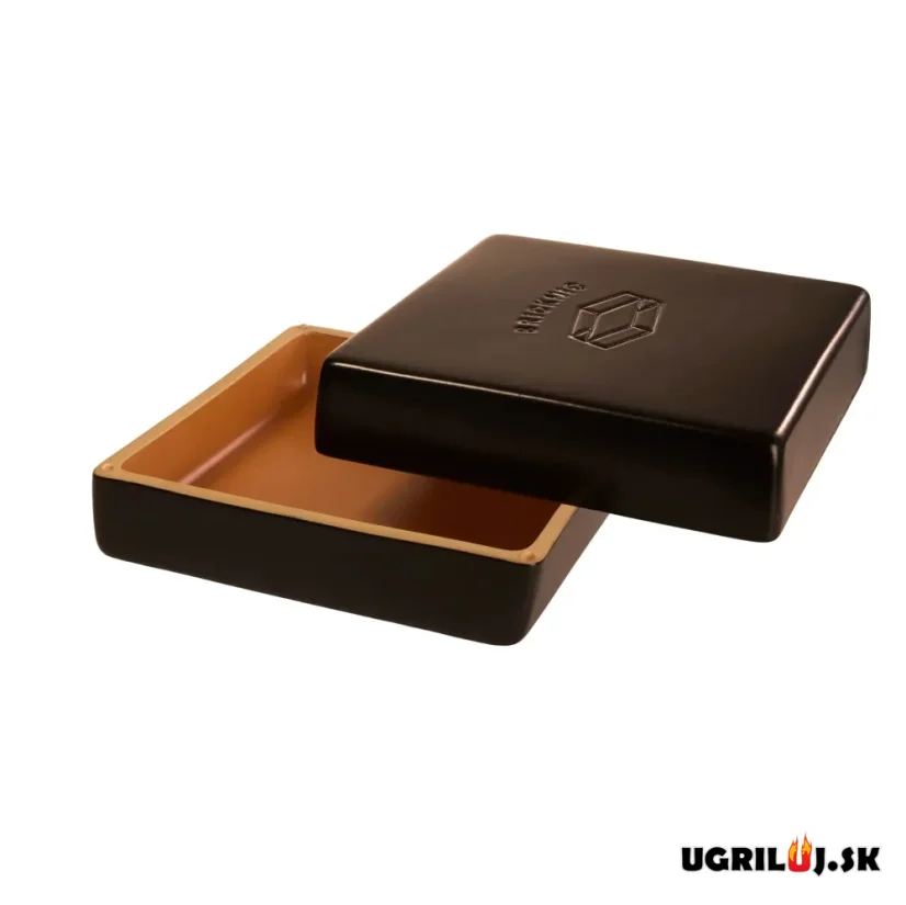 Bricknic Cooking Brick Large, zapékací miska na pečení, Černá