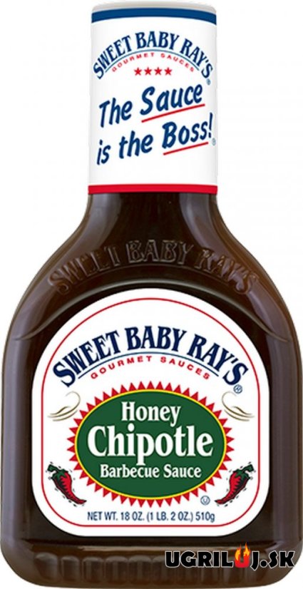 BBQ omáčka na grilovanie - Sweet Baby Ray`s - Honey Chipotle BBQ Sauce, 510g