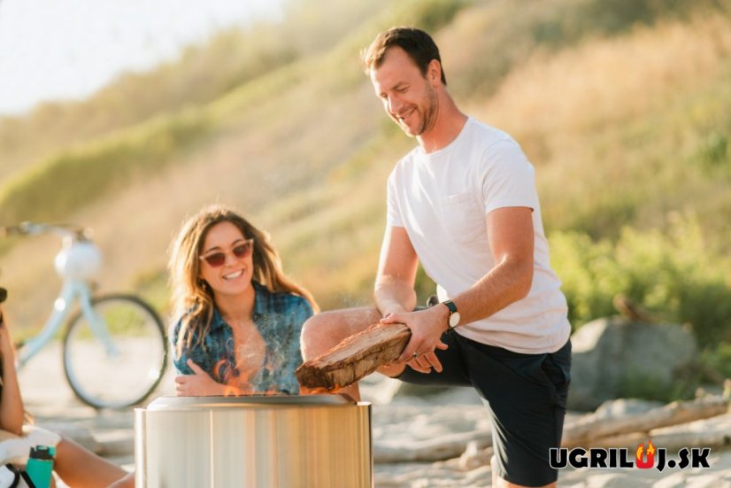 Ohnisko SOLO STOVE - Bonfire 2.0 - Nerez, Strieborná