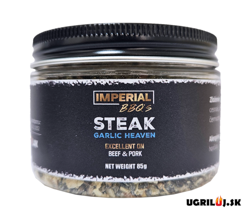 Grilovacie korenie IMPERIAL BBQ's, Steak Garlic Heaven, 85g