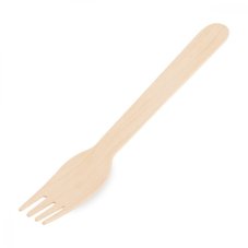 Vidlička z dreva, 16 cm, 100 ks