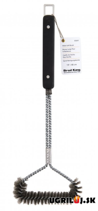Kartáč na čistenie roštov Broil King - Wide Grill Brush, široký, nerez