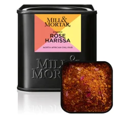 Grilovacie bio korenie Mill & Mortar, Rose Harissa, 50g
