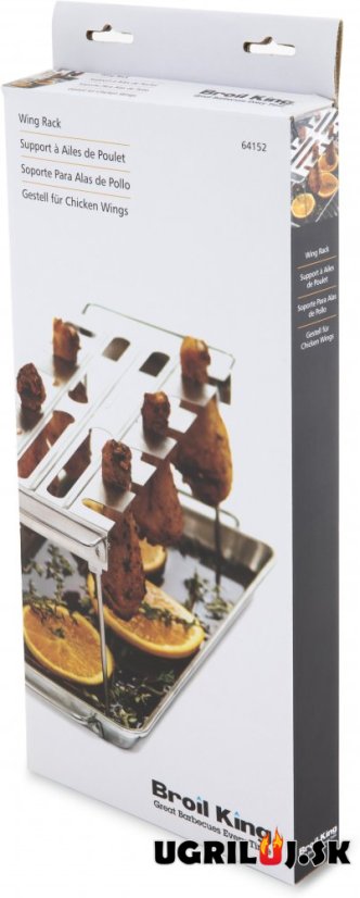 Stojan na kuracie stehná Broil King - Wing Rack