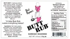Grilovací koření Bad Byron´s - Butt Rub, 128g