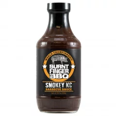 Omáčka Burnt Finger Smokey - KC BBQ Sauce, 558g