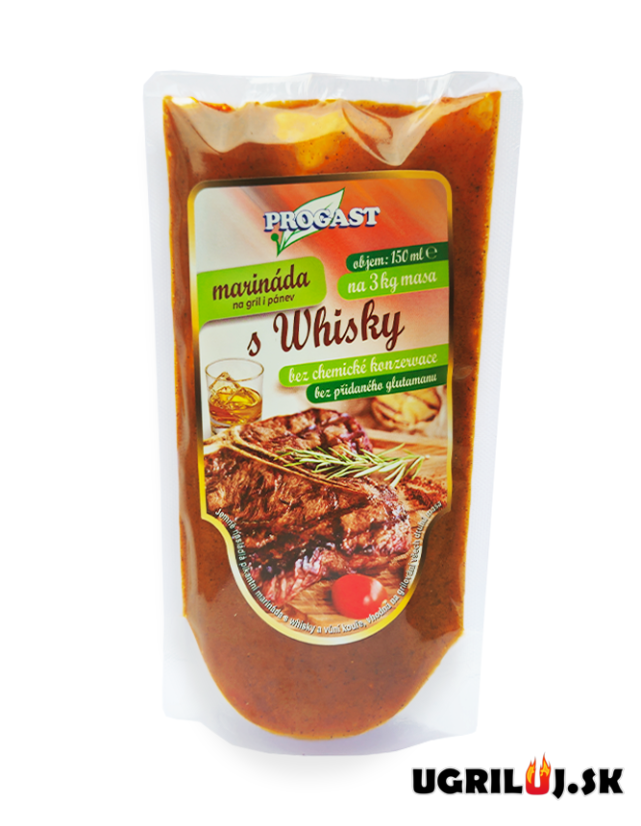 Marináda Progast Whisky - Údená whiskey, 150g Marináda Progast Whisky - Údená whiskey, 150g