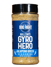 Grilovacie korenie How to BBQ Right Malcom's Jalapeno Greek, 383g
