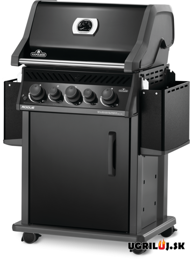 Plynový gril Napoleon - Rogue 425 RSB, Black (+Rotisserie)