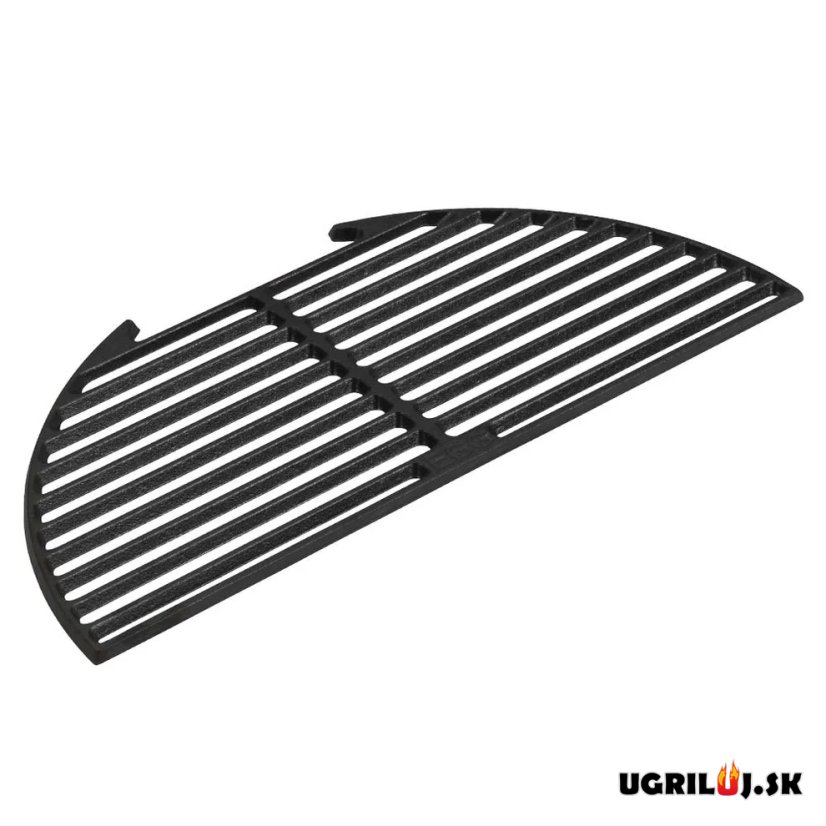 Polkruhový liatinový rošt pre gril Big Green Egg - Medium (M)