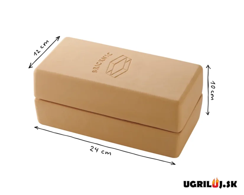 Bricknic Cooking Brick, zapékací miska na pečení, světlá