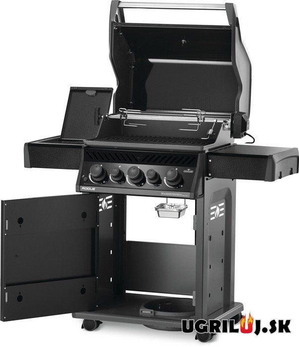 Plynový gril Napoleon - Rogue 425 RSB, Black (+Rotisserie)