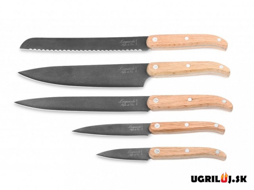 Sada nožov LAGUIOLE - Innovation, Oak, sada 5 ks