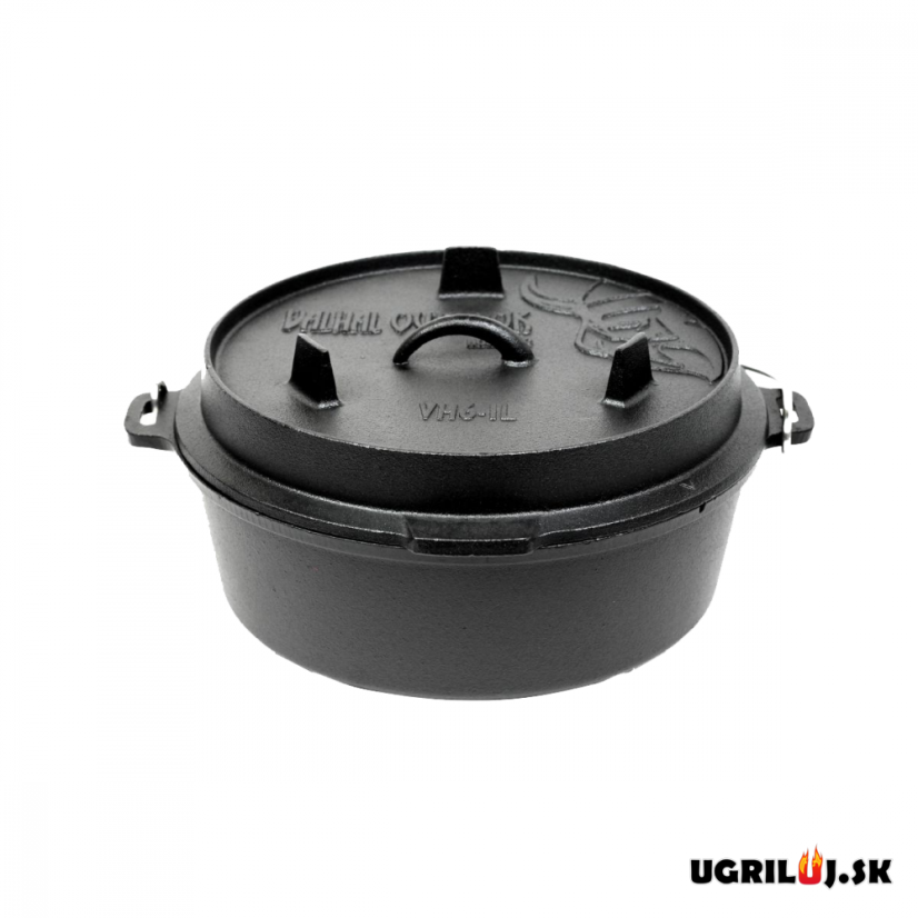Liatinový hrniec Valhal Outdoor - VH6.1L, 6.1L