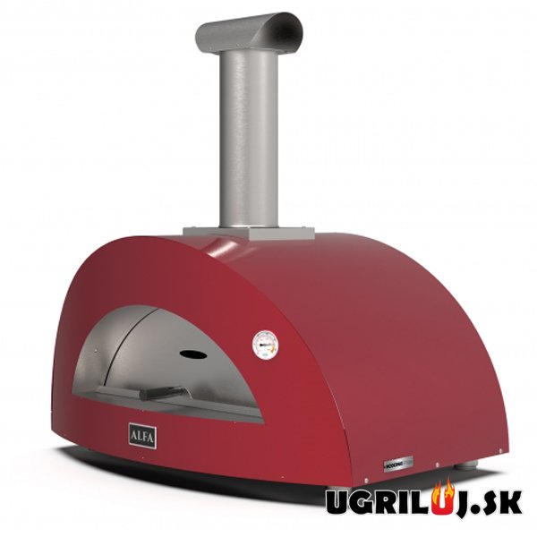 Pizza pec ALFA FORNI - Moderno 3, Červená