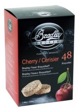 Brikety pre udiarne Bradley - Čerešňa, 48ks