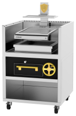 Profesionálny Basque gril na drevené uhlie, Josper PVJ-50-1-1-MB