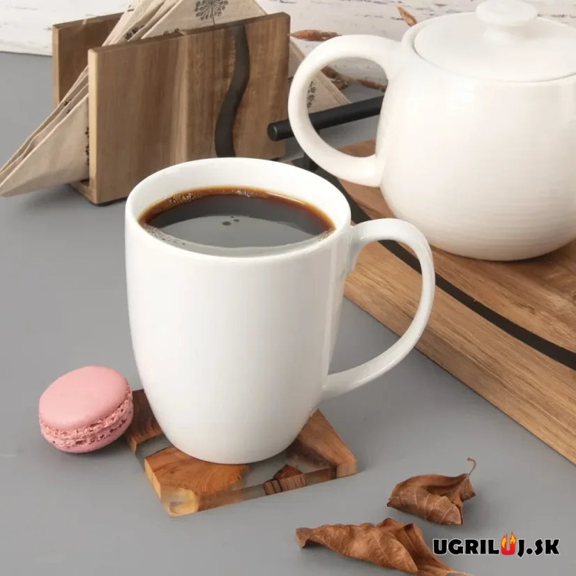 Podtácka, akácia resin, 8x8cm