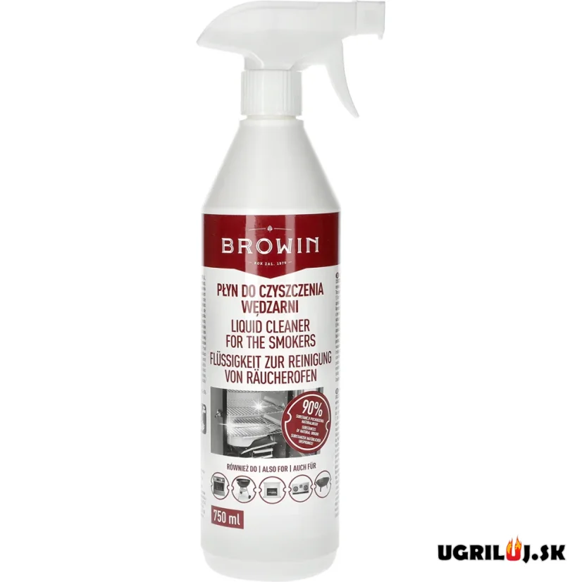 Čistič grilů a udíren Browin - Odmašťovač do kuchyně, 750ml