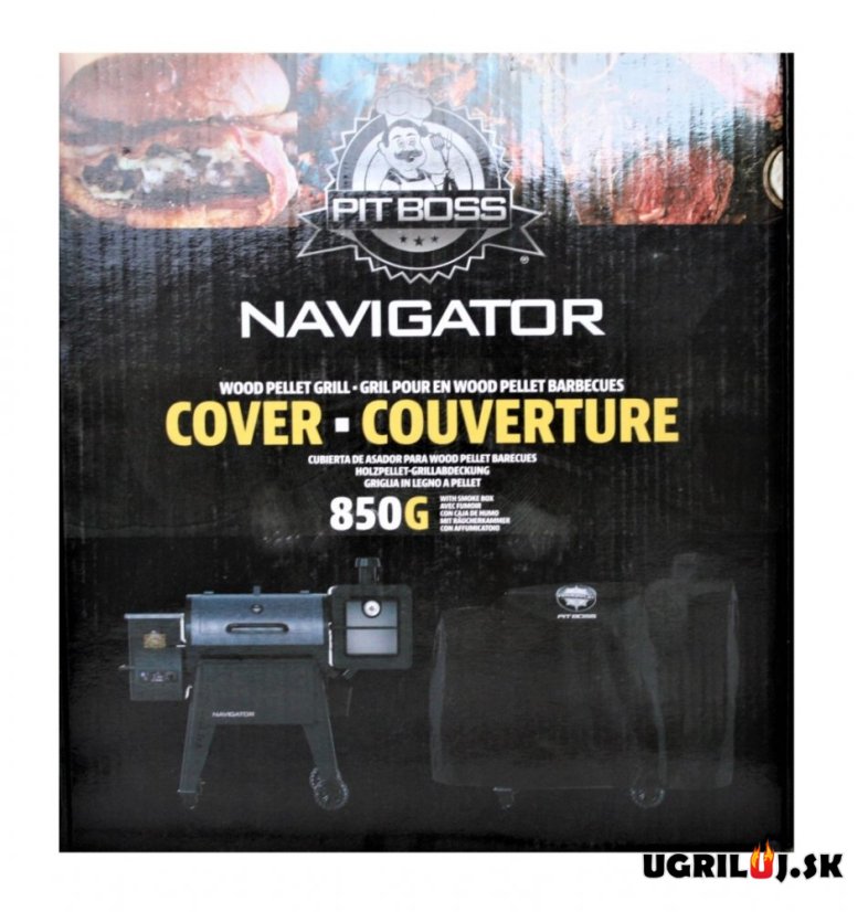 Kryt na peletový gril Pit Boss - Navigator 850 s udírnou