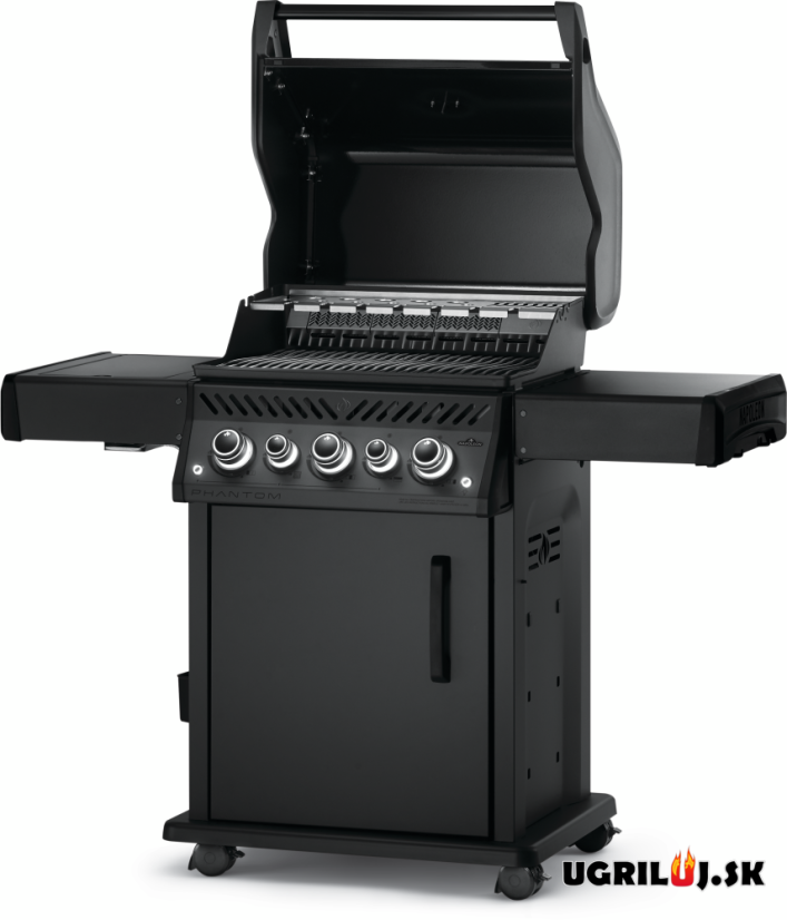 Plynový gril Napoleon - Rogue SE 425 PHANTOM RSIB, Matte Black (+Rotiseria)