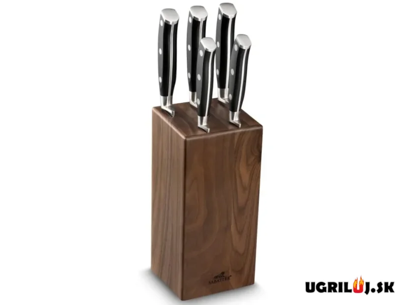 Sada kuchynských nožov so stojanom, Lion Sabatier, YSIS, 6ks
