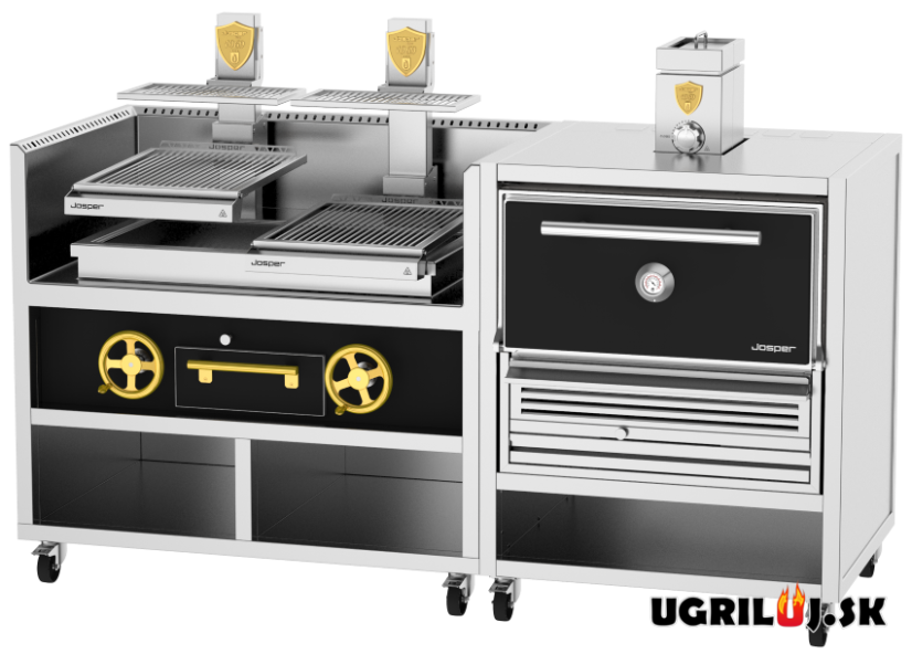 Profesionální Basque+Oven gril na dřevěné uhlí, Josper CVJ-50-2-1-PRO-L Profesionální Basque+Oven gril na dřevěné uhlí, Josper CVJ-50-2-1-PRO-L