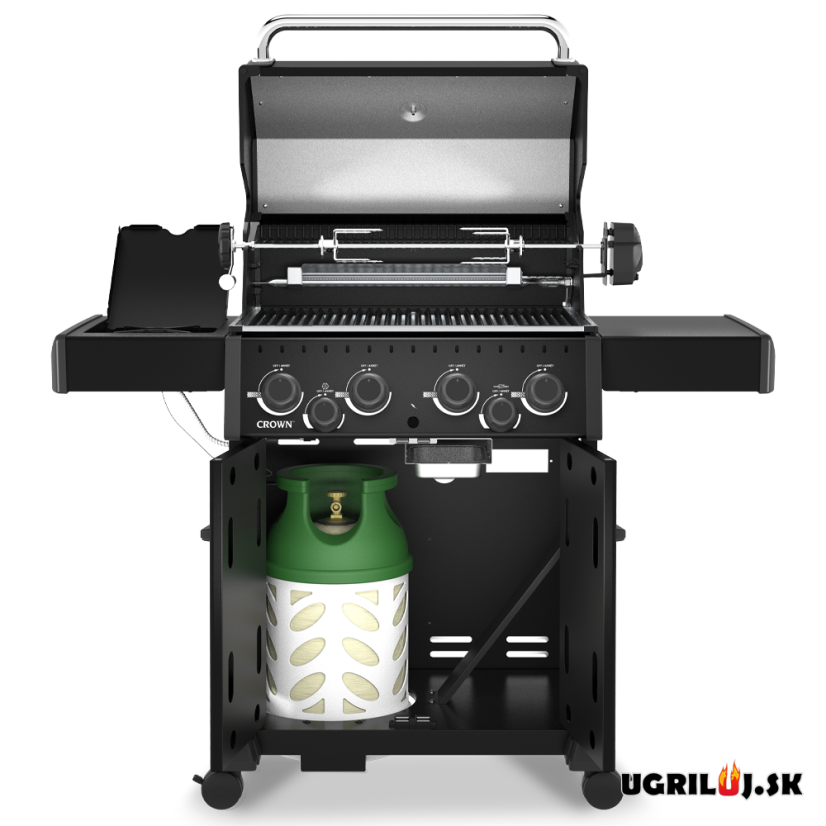 Plynový gril Broil King - Crown 490 Shadow