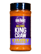 Grilovacie korenie How to BBQ Right Malcom's King Craw, Cajun Seasoning, 326g