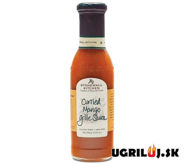 Omáčka na grilování - Stonewall Kitchen - Curried Mango Grille Sauce, 330ml
