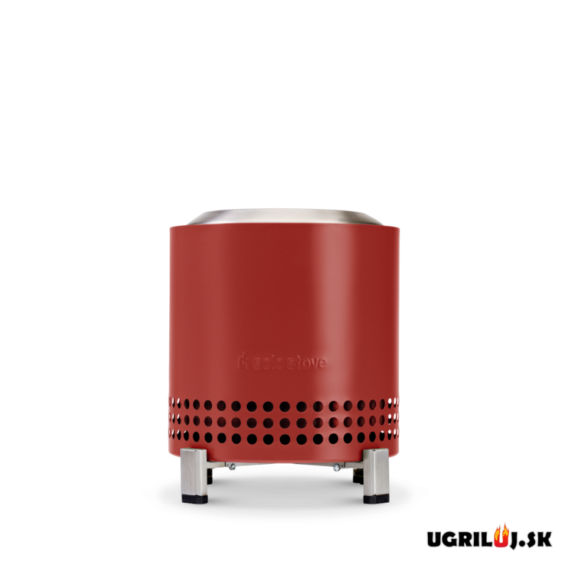 Ohniště SOLO STOVE - MESA XL - Nerez, červená