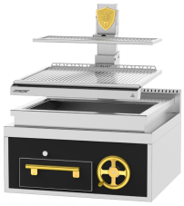 Profesionálny Basque gril na drevené uhlie, Josper PVJ-76-1-1-CT