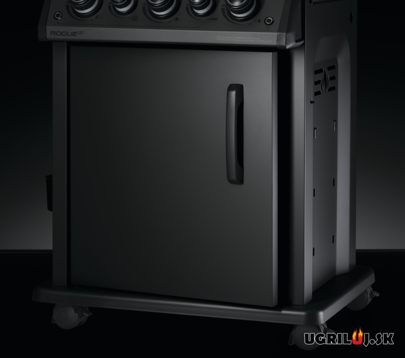 Plynový gril Napoleon - Rogue SE 425 PHANTOM RSIB, Matte Black (+Rotisserie)
