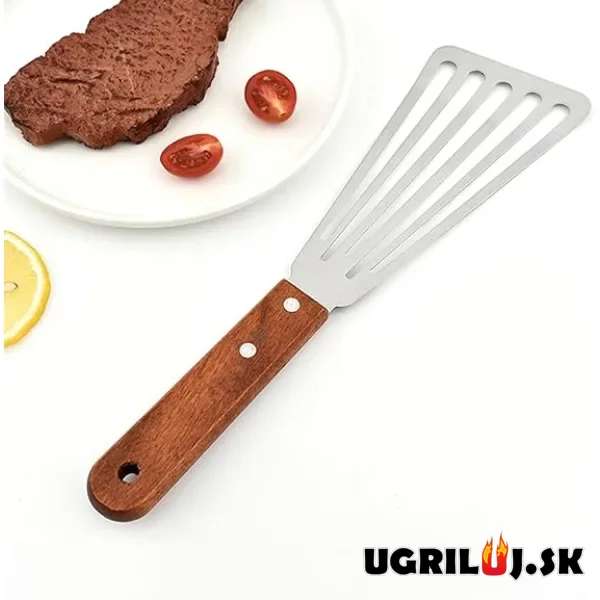 Obracečka na ryby, nerez, 31cm