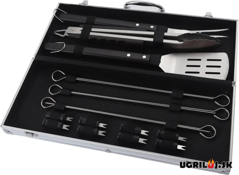 Grilovací kufrík sada náradia 17ks