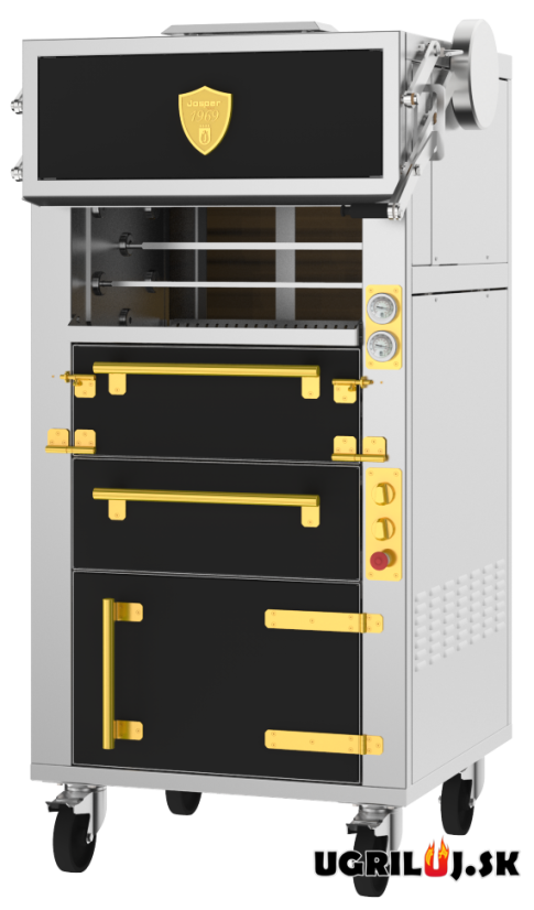 Profesionálny Rotisserie gril na drevené uhlie, Josper ASJ-063
