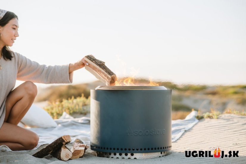 Ohnisko SOLO STOVE - Bonfire 2.0 - Nerez, Modrá
