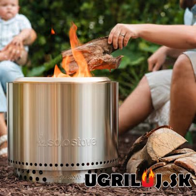 Ohnisko SOLO STOVE - Bonfire 2.0 - Nerez, Čierna