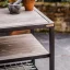 Výplň pre EGGrám a EGGskrinku - Polica agát sivý brúsený - pre gril Big Green Egg