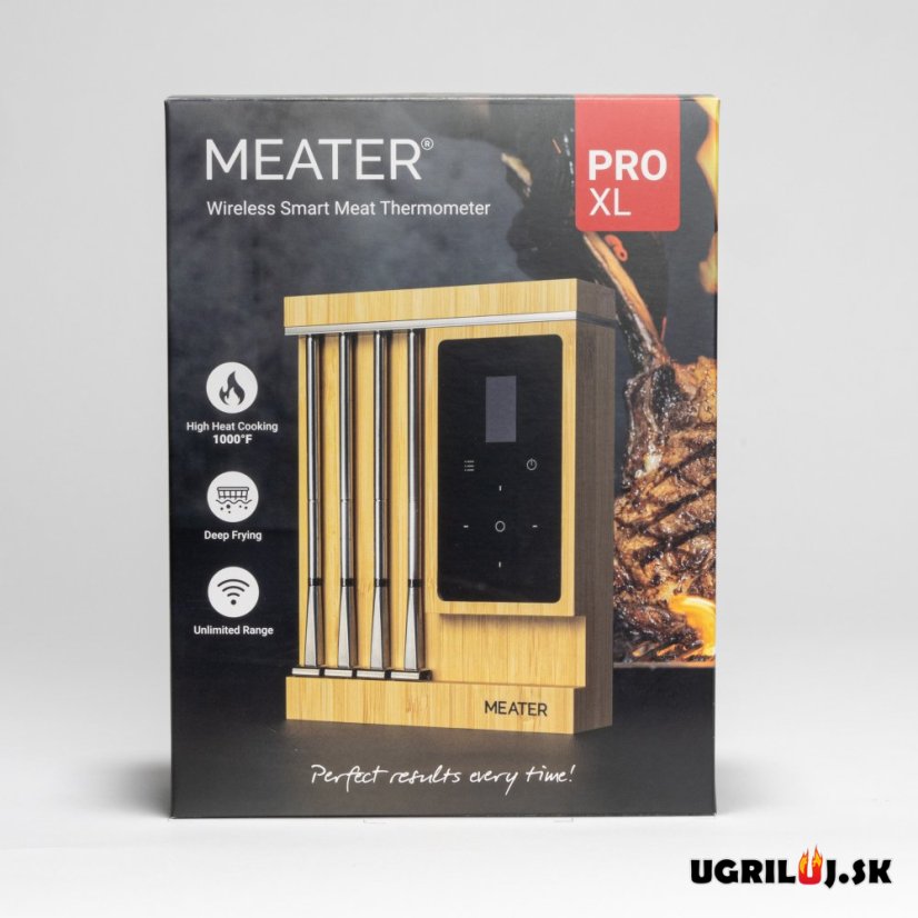 Bezdrátový teploměr na maso - MEATER Pro XL